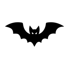 halloween bat isolated on white