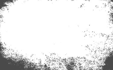 Grunge border vector background. Abstract overlay.Abstract dirty or aging frame. Dust particle and dust grain texture or dirt overlay use effect for frame with space for your text or image and vintage