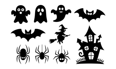 halloween vector set