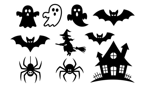 set of halloween icons