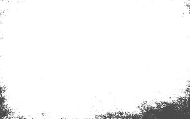 transparent vector grunge abstract dirty background frame textures with dust overlay.Place artwork over any image to make distressed effect