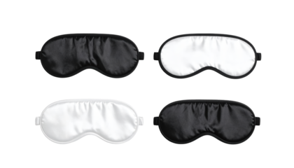 Luxury 3 pack satin sleep mask for enhanced comfort, restful sleep, and total blackout