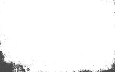 textured frame with a transparent background.Scratched and Cracked Grunge Urban Background Texture Vector.