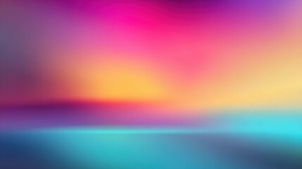 A mesmerizing blend of vivid colors transitions seamlessly, creating an abstract landscape filled with rich gradients. The interplay of hues evokes feelings of tranquility and inspiration