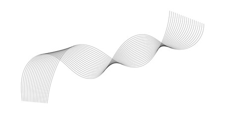 Abstract wave element for design. Digital frequency track equalizer. 