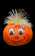 Happy Pumpkin Decoration