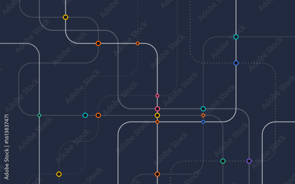 Poster digital technology background. concept with technology line. circuit board background technology