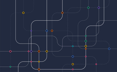 Digital technology background. Concept with technology line. Circuit board background technology