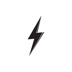 Simple icon and logo flash thunder.eps