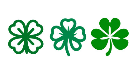 four leaf clover vector illustration