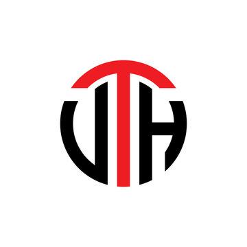 Initials JTH Letters Logo Design