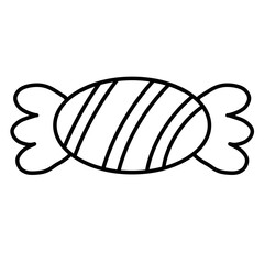 vector illustration of a candy