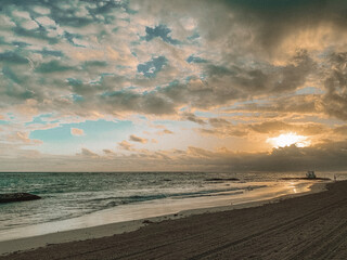 sunrise on the beach