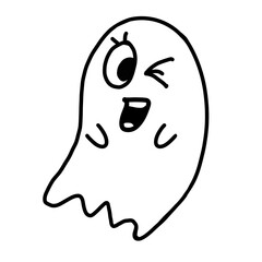 scary halloween ghost