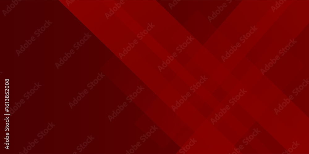 Poster abstract simple dark red gradient illustration background with 3d look overlap square with shadow an