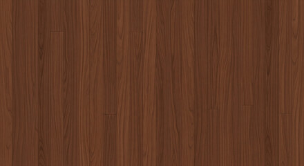 Fototapeta premium Seamless Dark Brown Wood Texture with Vertical Grain and Matte Finish.