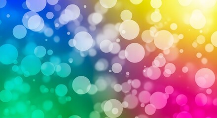 Fototapeta premium Vibrant gradient background with bokeh lights for stunning presentations or creative graphic designs