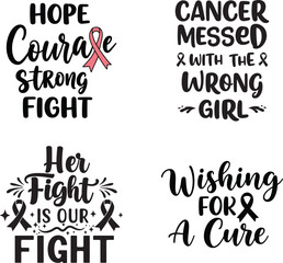 Inspiring breast cancer awareness quotes and sayings with pink ribbons