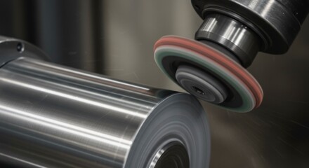 Industrial metal polishing