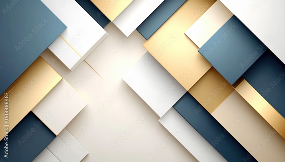 Poster dynamic geometric pattern design abstract composition digital art modern environment aerial view con