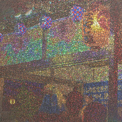 Stained Glass Style "Musical accompaniment"