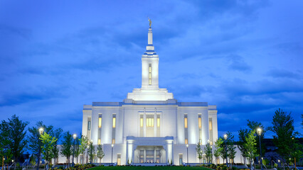 Pocatello Idaho Temple LDS Mormon Church of Jesus Christ Religion Sacred