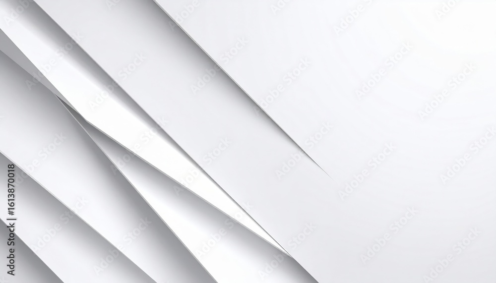 Poster dynamic paper layers creating modern aesthetic abstract design studio digital artwork minimalist sty