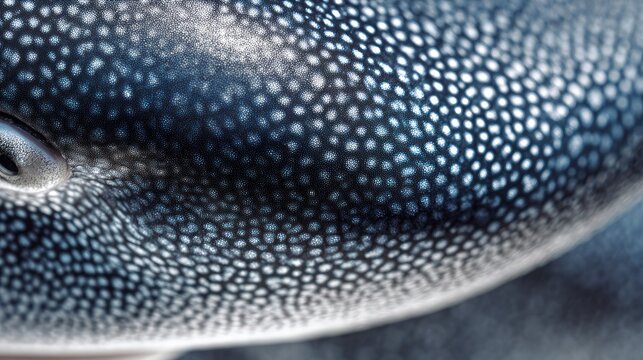 Close-up of shark skin texture