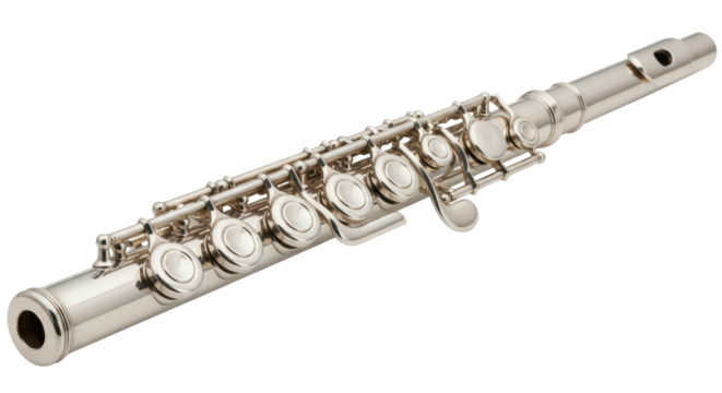 Isolated Piccolo Flute