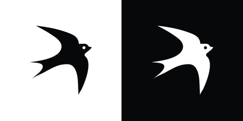 Swallow icon. graphic design vector symbols pack