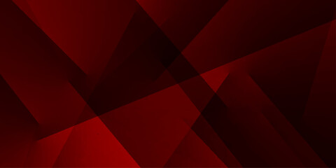 Overlapping red pattern in triangle and square line background. Motion illustration creative concept digital wallpaper and geometric design. 
