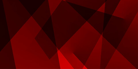 Overlapping red pattern in triangle and square line background. Motion illustration creative concept digital wallpaper and geometric design. 