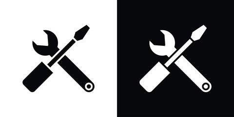 Repair tools icon. graphic design vector symbols pack