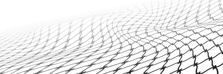 Mesh texture for fishing nets. Seamless pattern for sportswear or soccer goal, volleyball net, basketball hoop, vector