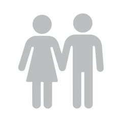 Couple man icon