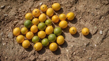 lemons on ground