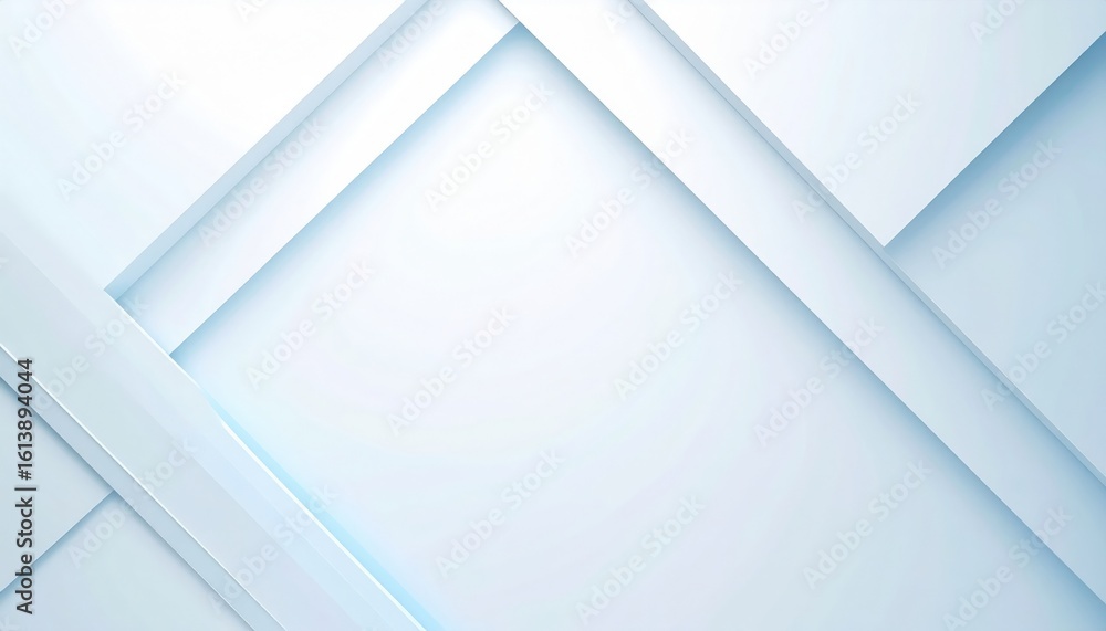Poster dynamic abstract design elements in a modern workspace digital art clean white background minimalist