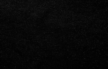 Black Textured Fabric Background