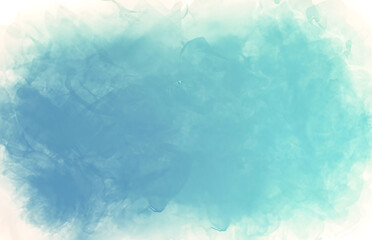 Soft Blue Watercolor Texture Background