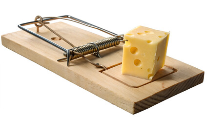 Mousetrap with Cheese Bait