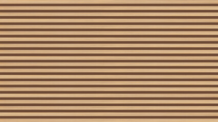 Wood texture with horizontal planks. Wooden panel wall background. Brown stripes pattern of natural wood grain. Wooden planks cover. Parquet board surface. Oak floor. Vector EPS10