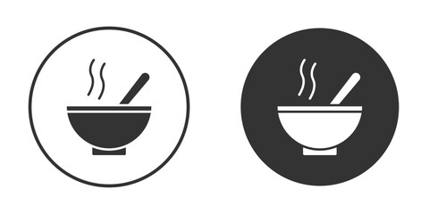 Stew icon. sign designs. solid pictogram
