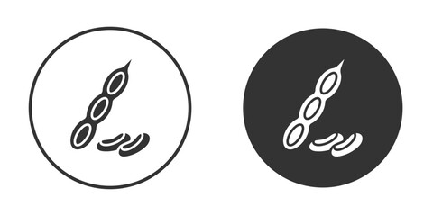 Legume icon. sign designs. solid pictogram
