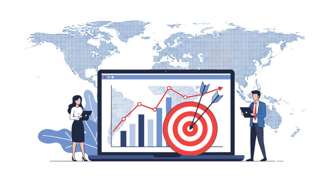 Global business growth strategy development and implementation for sustainable company performance and market expansion