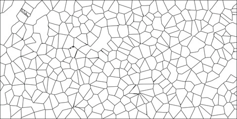 Abstract polygonal vector background a geometric pattern of connected lines and cells design perfect for digital art backgrounds and modern designs