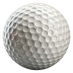 golf ball isolated on white
