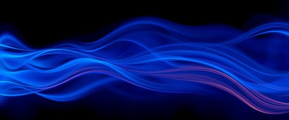 Abstract blue swirls, dynamic texture, modern design,  geometric,  gradient