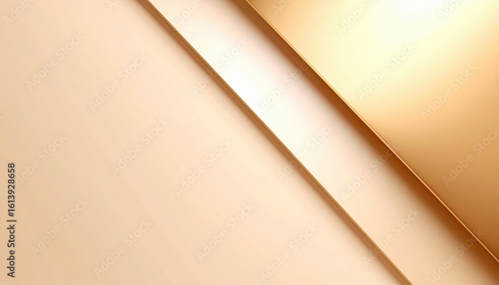 Poster dynamic abstract composition of geometric shapes and warm hues studio setting digital artwork minima