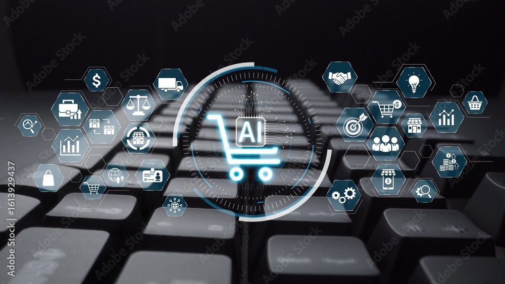 Poster ai transforms ecommerce by enabling smart product recommendations, ai automated shopping decisions, 