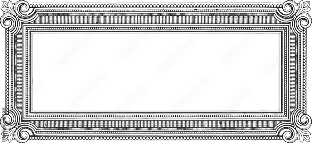 Poster download decorative frame vector design for invitations and graphic design projects vector